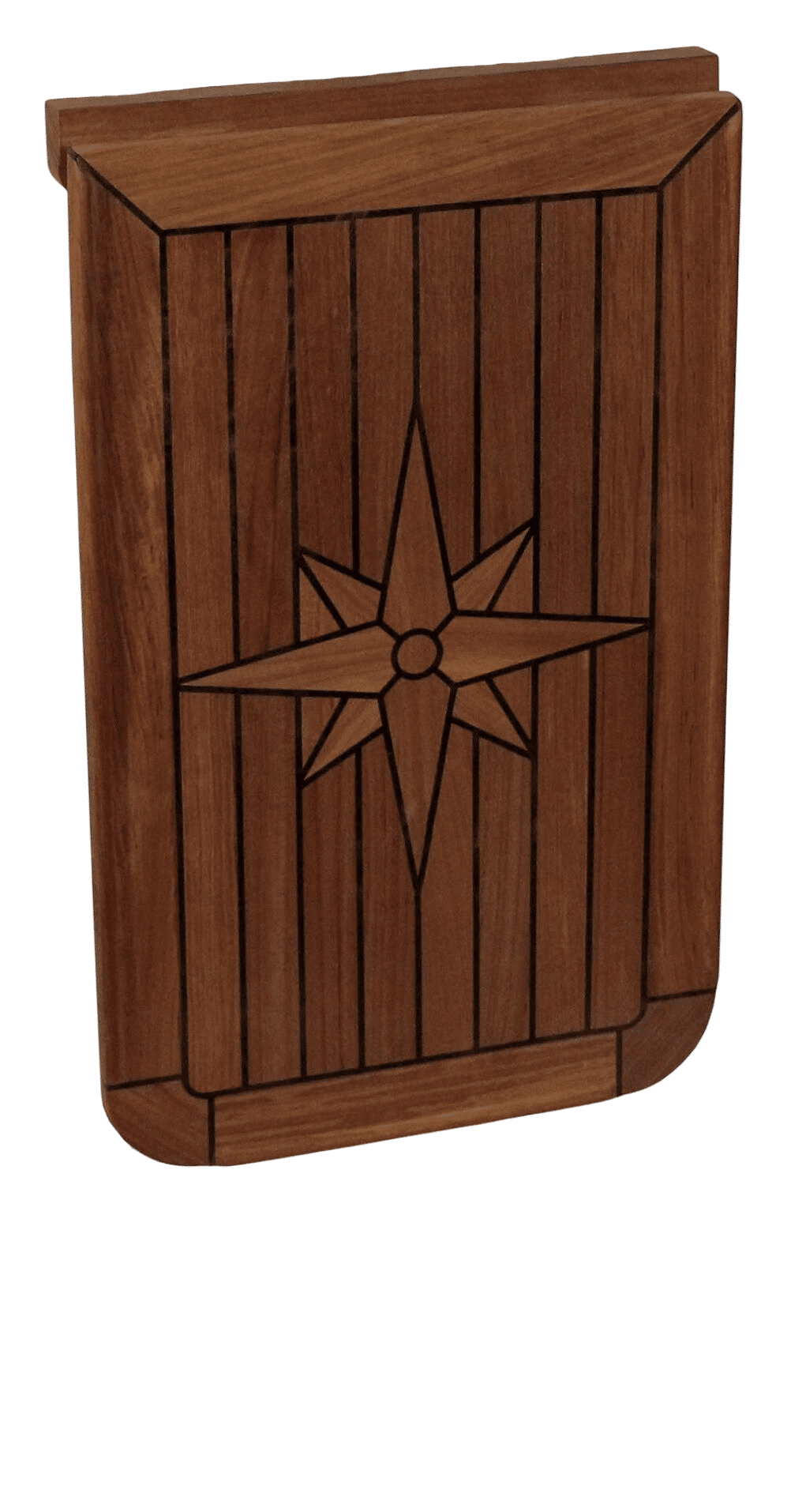 Eude Tafelblad teak 'balcony' 38 x 60 cm