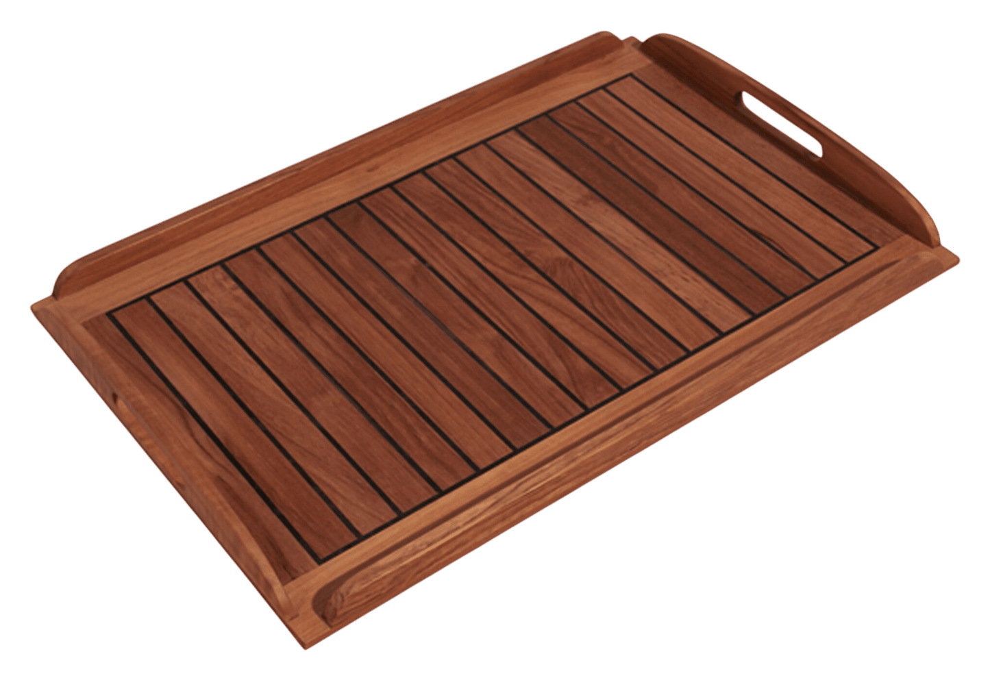 Dienblad teak caulked 58x38cm