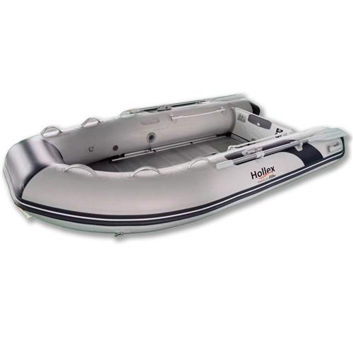 Hollex by Hibo rubberboot 2.35 airdeck lichtgrijs