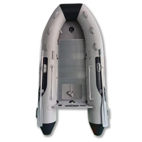 Hollex by Hibo rubberboot 3.30 aluminium lichtgrijs