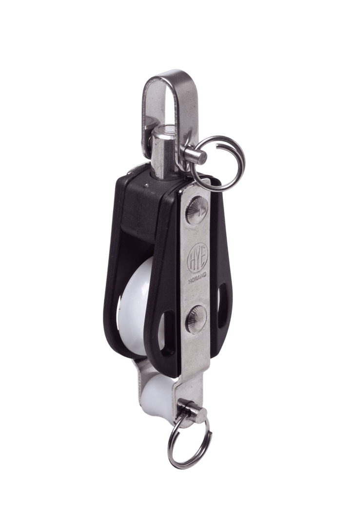 HYE blok enkel met wartel en hondsvot 12 mm
