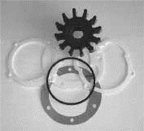 CEF impeller ø14,29xø57x31,6mm - 12 bladen
