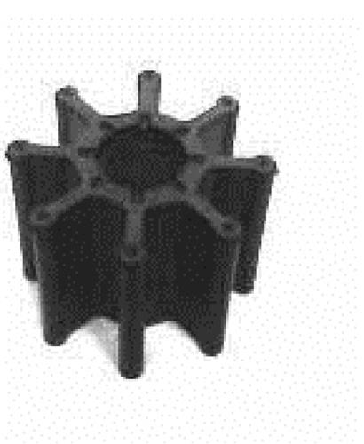 CEF impeller ø16,85xø66,5x50,6mm - 8 bladen