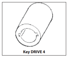 Talamex impeller neopreen buitenboord key drive 4 17200336