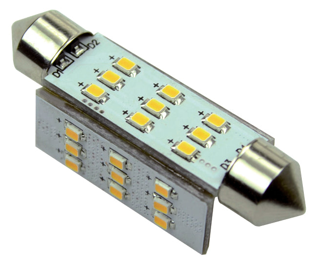 Talamex Ledlamp led27 festoon 10-30 V 42 mm 2700K