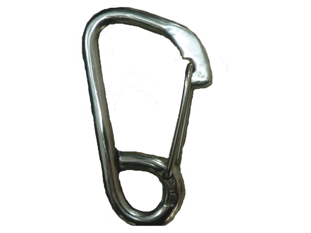 Karabijnhaak asymetrisch 10mm