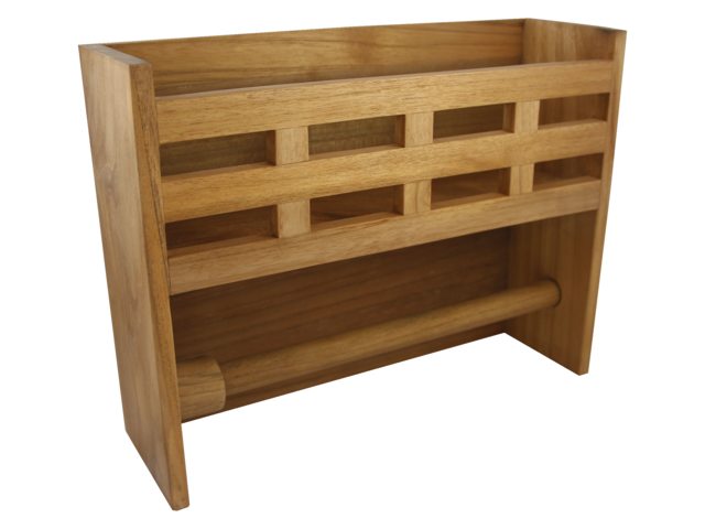Opbergrek met keukenrolhouder 33x10x25.5cm