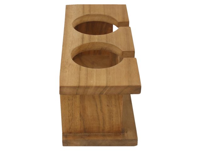 Wijnglazenrek duo 21.5x9x9.5cm