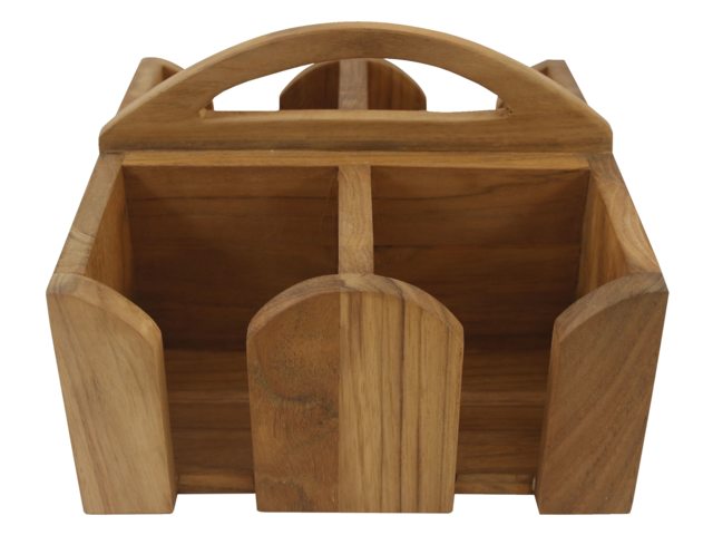 Mok/bekerhouder quattro met handvat 20x21x15cm