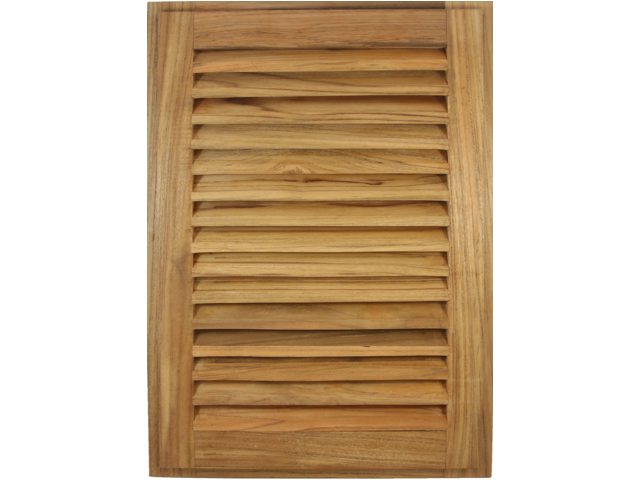 Louvre deur met frame rechthoek 38.1x3.5x50.8cm