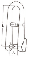 Talamex RVS AISI 316 valsluiting – 8 mm