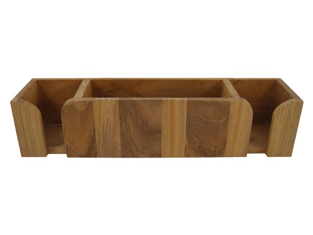 Mok/bekerhouder met opbergrek 40x10x9cm