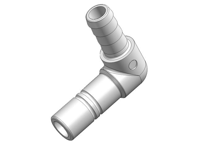 Whale WX1591 Bocht adapter 90° 1/2" - 15 mm (2ST)