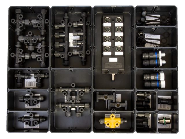 Wema assortimentsdoos NMEA2000-connectors, 50 stuks