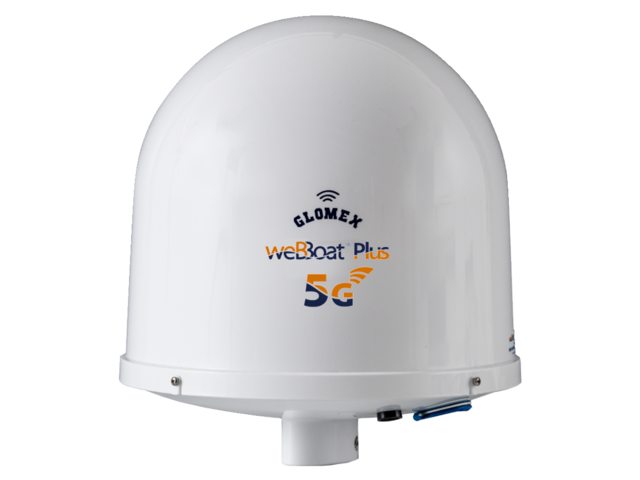 Glomex Webboat Plus 5G internetsysteem aan boord