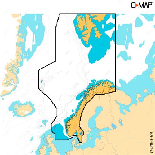 C-MAP geheugenkaart DISCOVER X - Noordzee