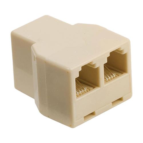 Telefoonkabel 3-weg adapter 3x female