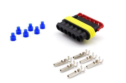 Ripca superseal stekker 1.0-1.5mm² 6-polig