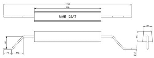 MME tankanode aluminium MME122AT