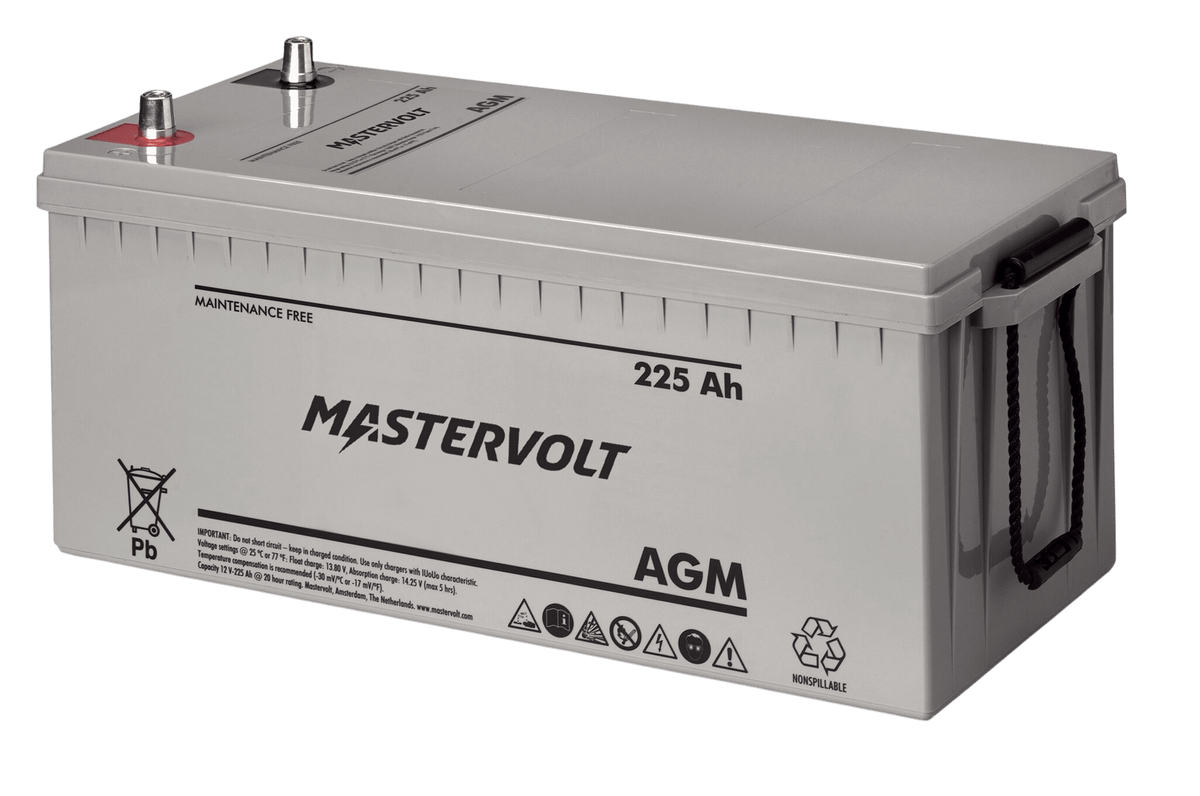 Mastervolt AGM accu 12 V 225 Ah
