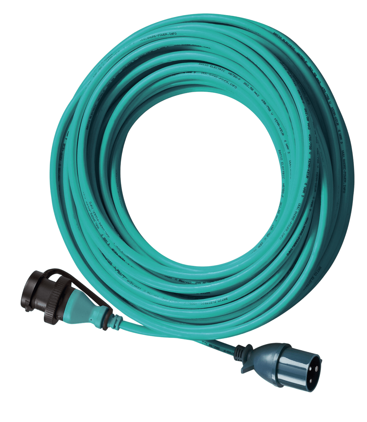 Mastervolt kabel 25 meter 2,5 mm² groen incl. kabeltas