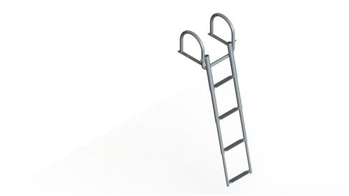 Hollex telescopische zwemtrap rvs316 3+1 treden