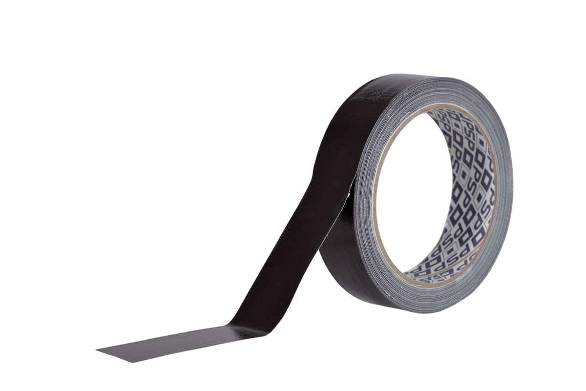 PSP Zaling tape zwart 25 mm 10 m