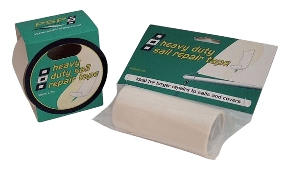PSP Heavy Duty zeilreparatietape wit – 50 mm × 2 m