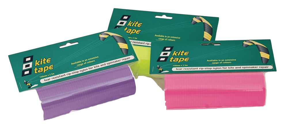 Kite tape 150mm 2.5m helblauw