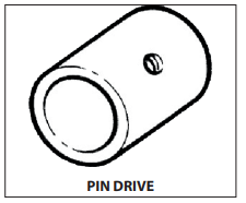 Talamex impeller neopreen inboard pin drive met bout 17200131