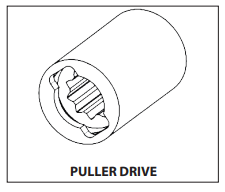 Talamex impeller neopreen inboard puller drive met pakking 17200183