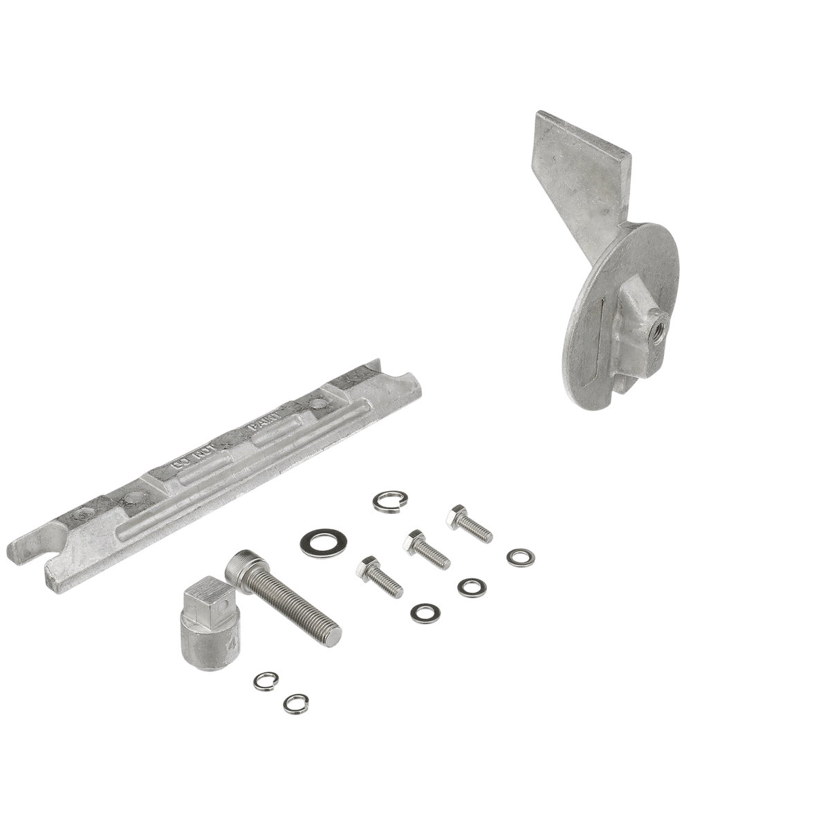 Quicksilver anodekit aluminium voor Yamaha 80-100 pk 8M6008006