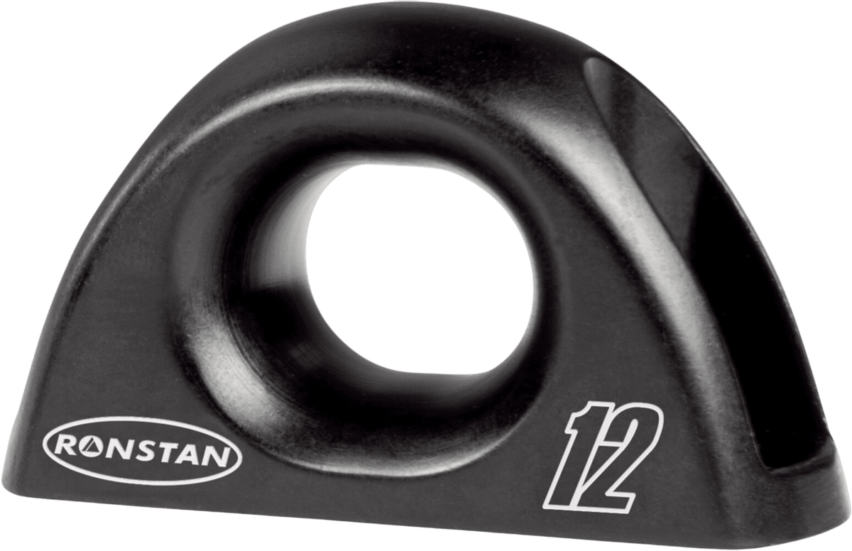 Ronstan RF8091-12 Ropeglide geleider enkel zwart 12 mm