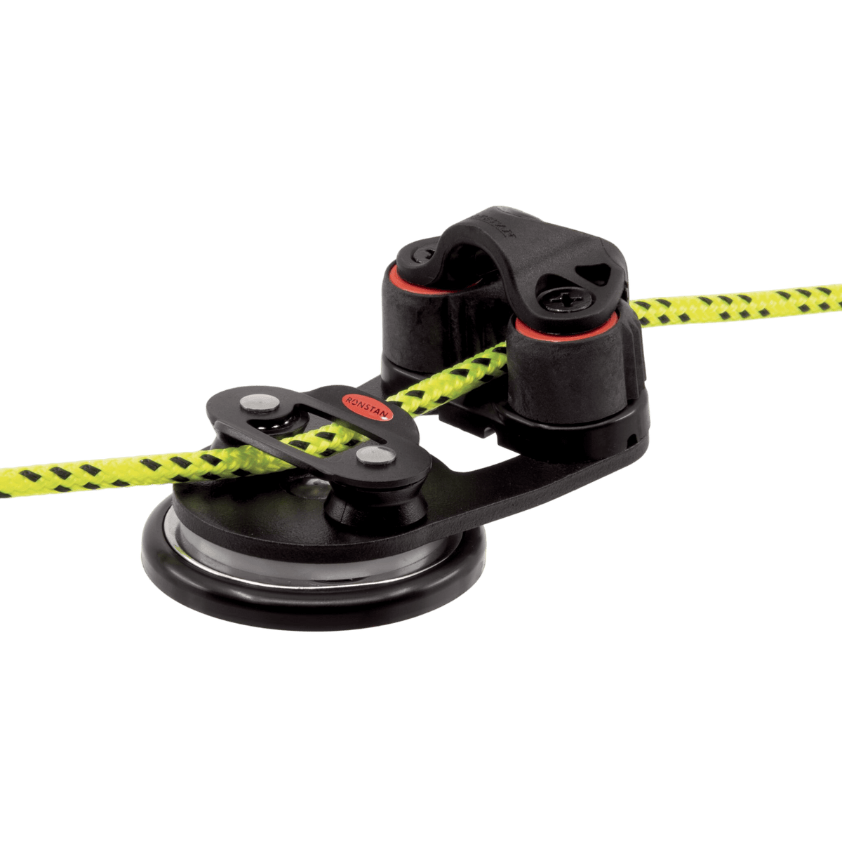 Ronstan draaibare klemvoet met 15 mm kogelgelagerde schijven RF70