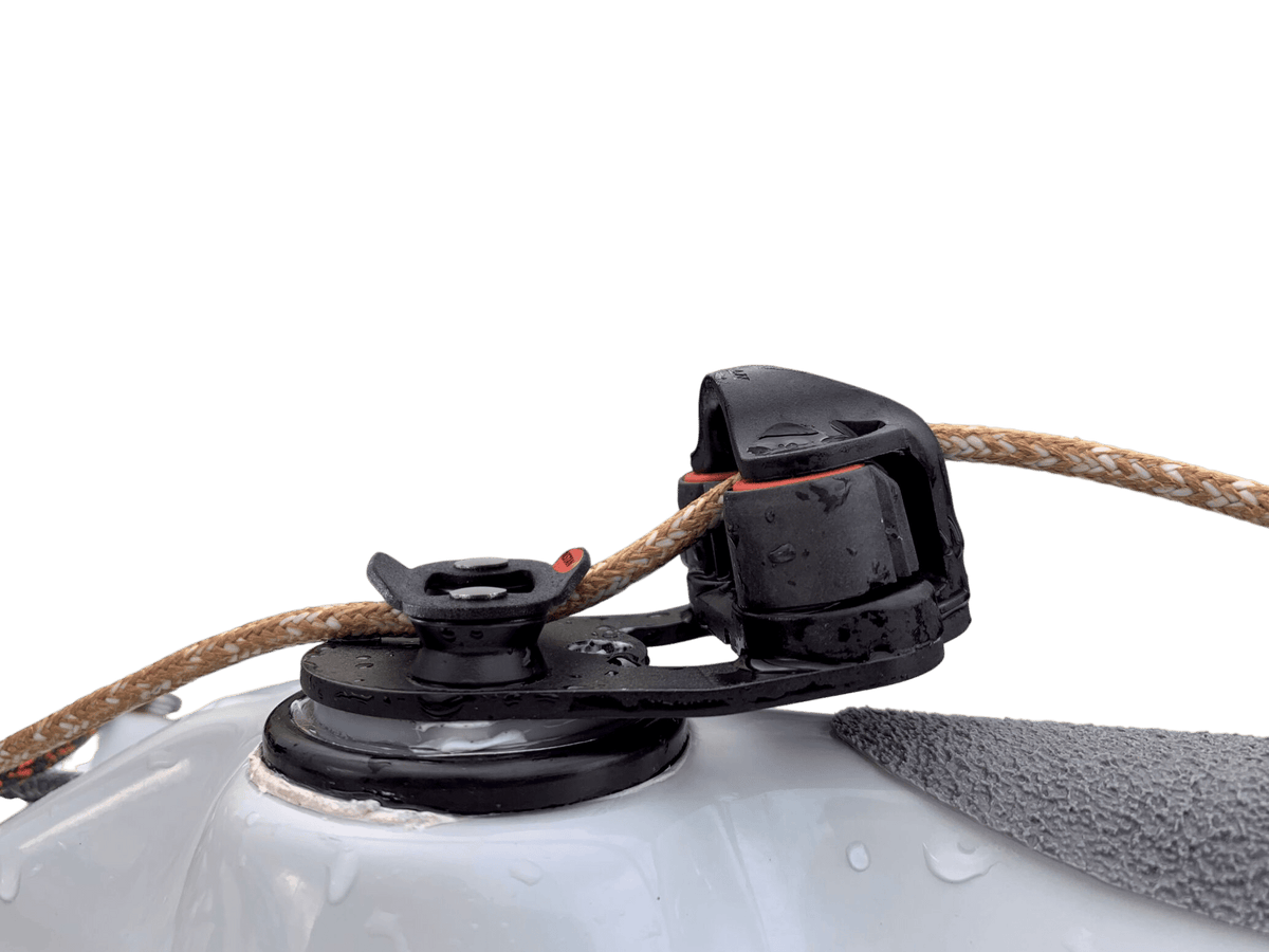 Ronstan draaibare klemvoet met 15 mm kogelgelagerde schijven RF70