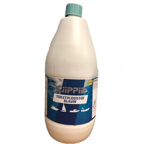 Sjippie toiletvloeistof blauw / fles 2ltr