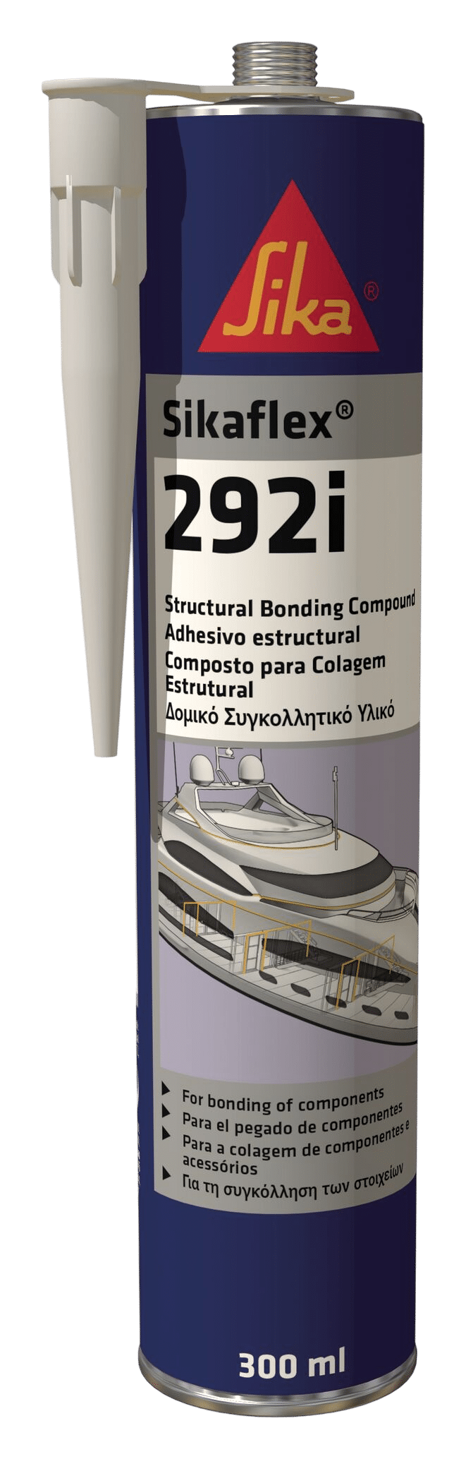 Sikaflex 292i 300 ml marine wit