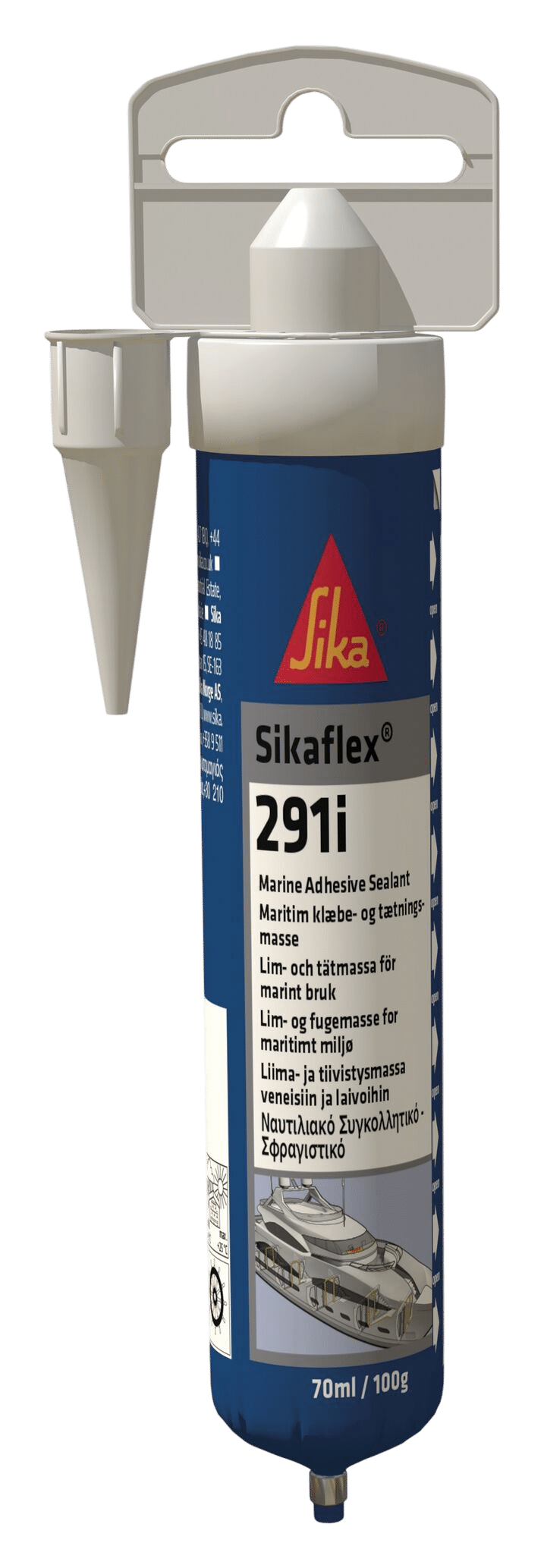 Sikaflex 291i wit 70 ml (EN)