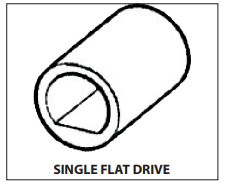 Talamex impeller neopreen inboard single flat drive 17200113