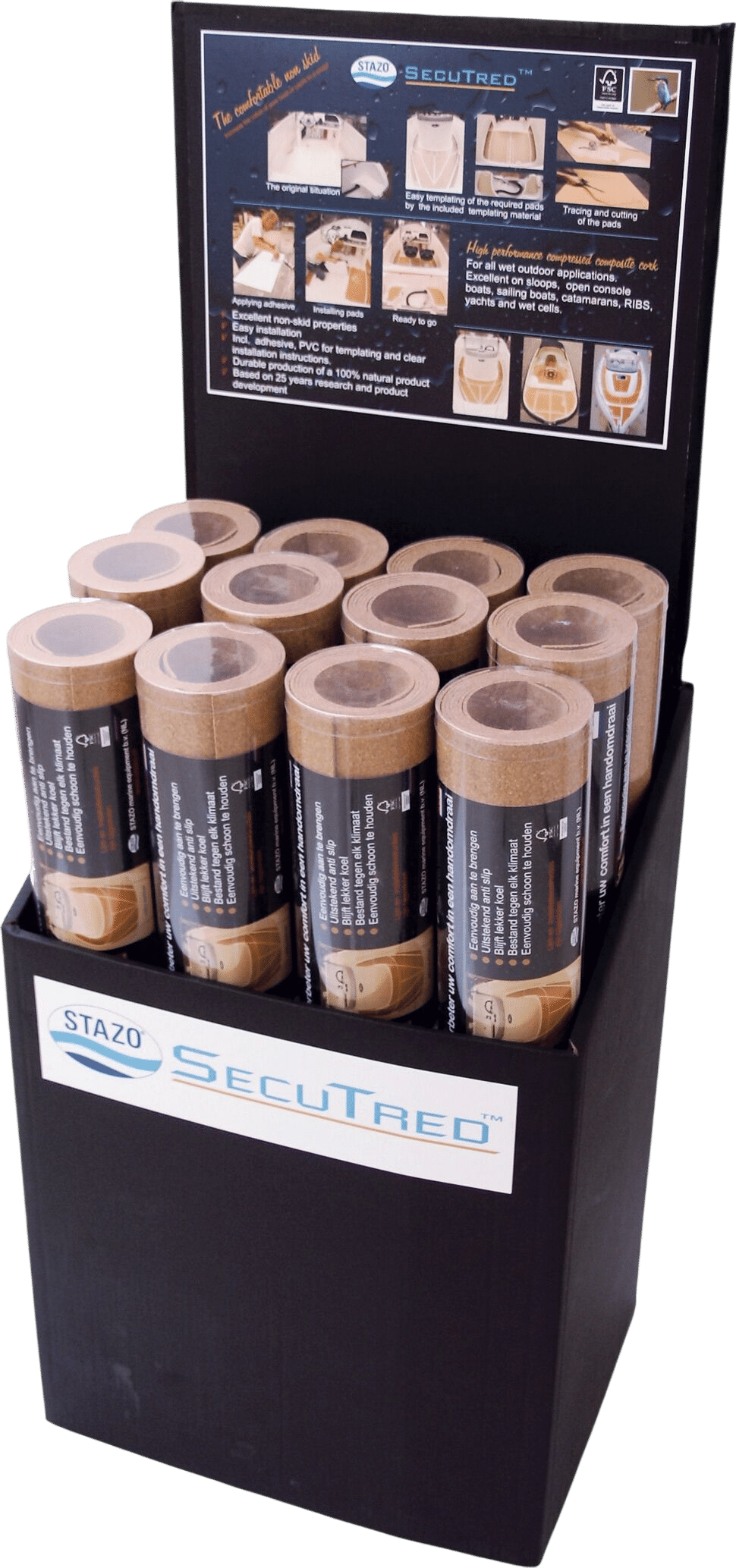 Stazo secutred 1880x500x2.5mm