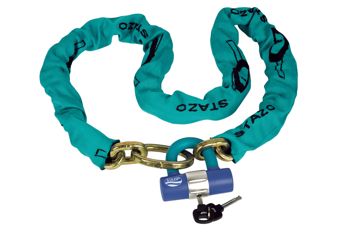 Stazo beveiligingsketting 250 cm + Stazo slot