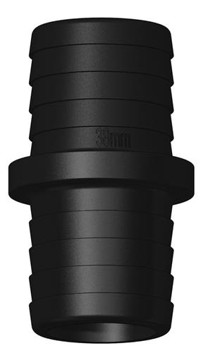 Tru Design verbinder 38mm/38mm met 2 tule einden