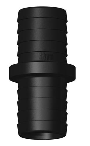 Tru Design verbinder 32mm/32mm met 2 tule einden