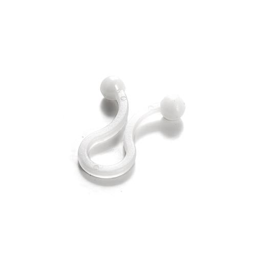 Ripca clip Twist Lock ø17,8-20mm wit (100)