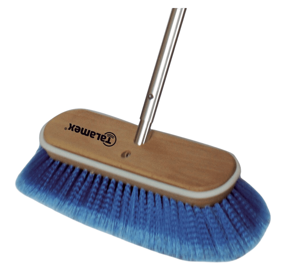 Borstel deluxe 25cm blauw