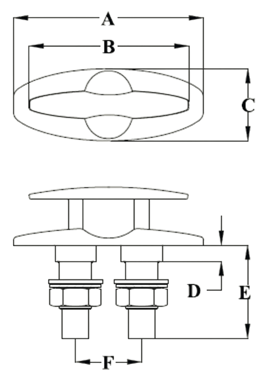 Talamex Kikker verzonken 220 mm