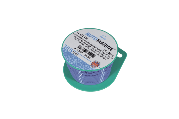 Talamex Dunwandige vertinde montage kabel 1,5 mm² blauw (10 m)
