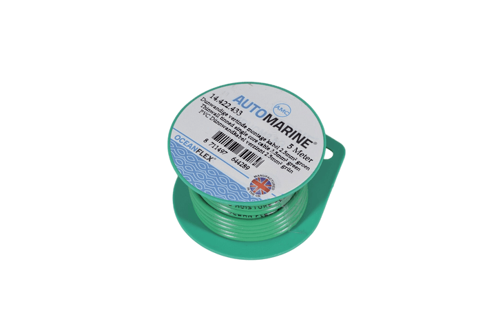 Talamex Dunwandige vertinde montage kabel 2,5 mm² groen (5 m)