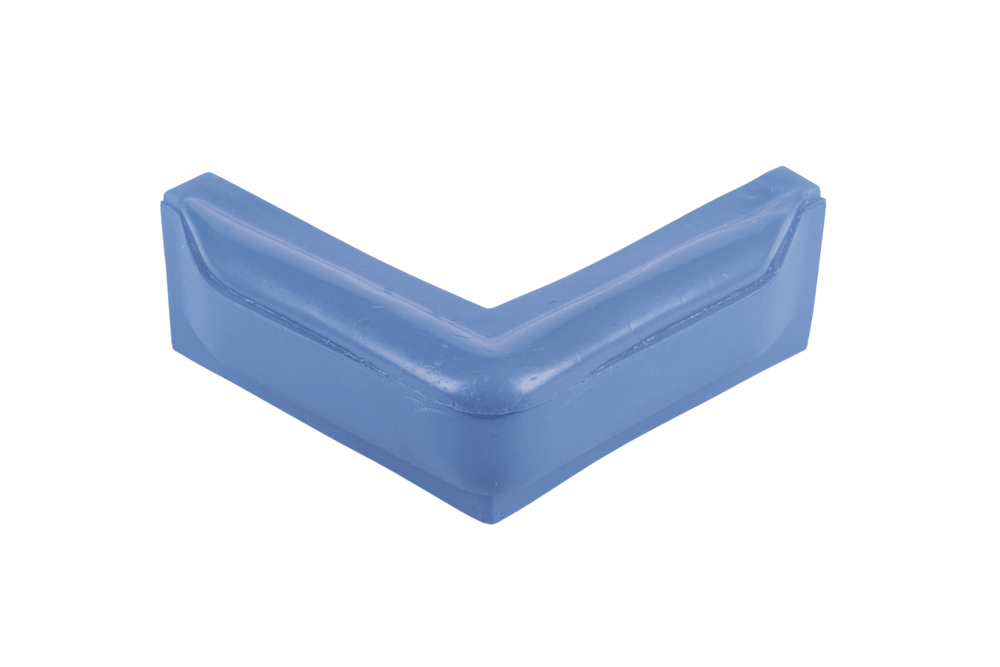 Steigerfender hoek 25+25x7x10cm blauw