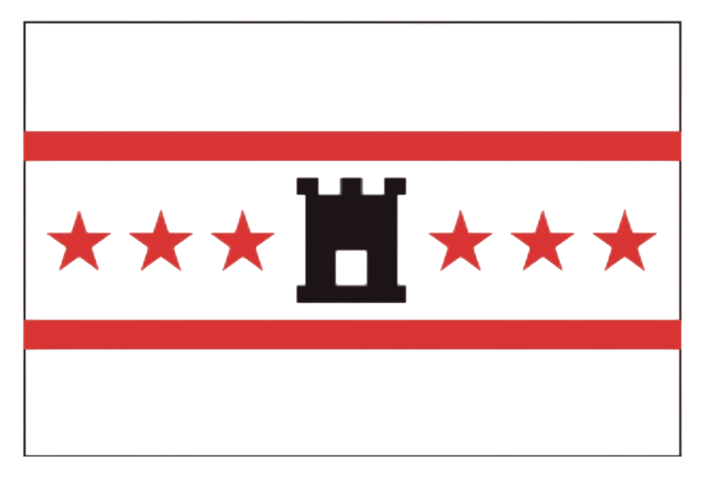 Drentse vlag 20x30
